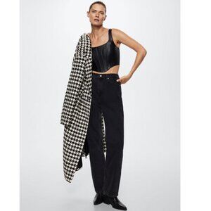 Mango Corset style top size M